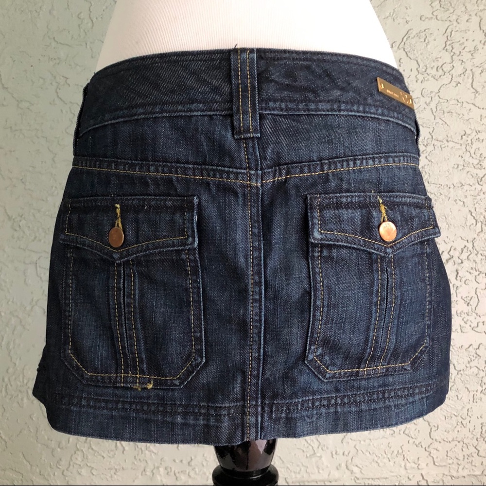 🎉2/$15🎉 X2 Quality Denim Jean Mini Skirt - Picture 2 of 7